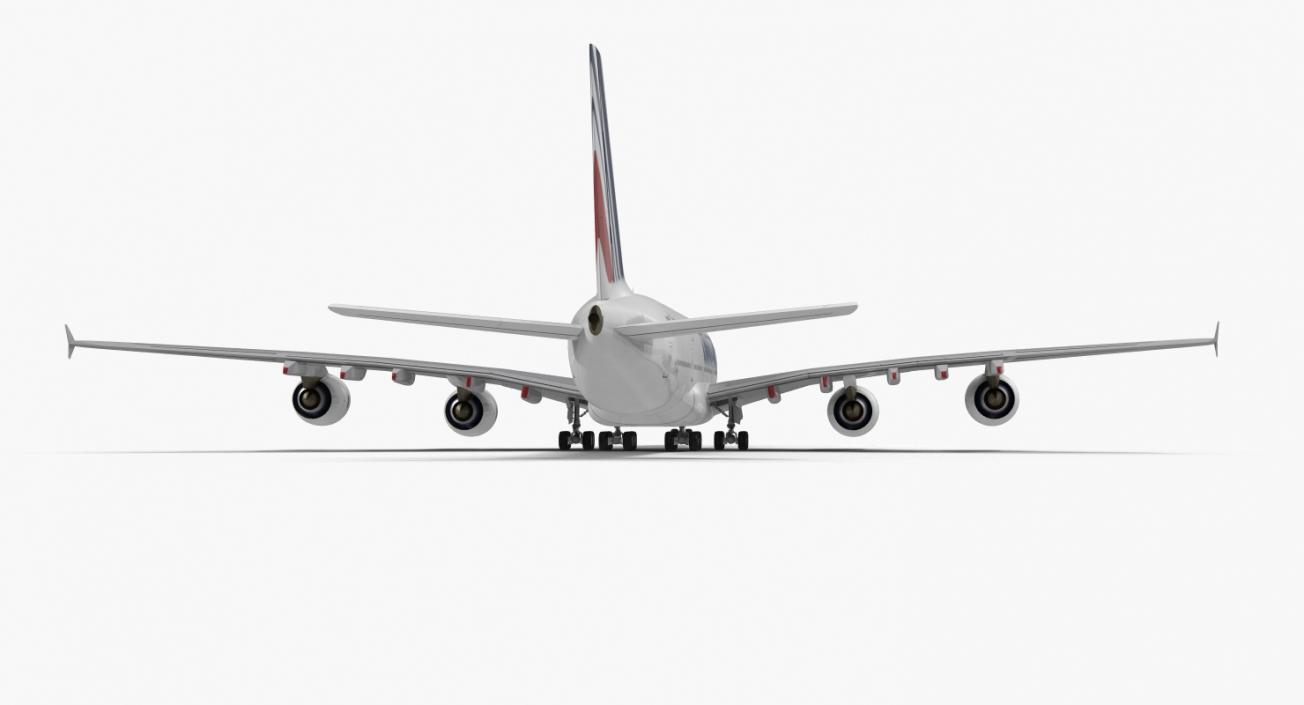 Airbus A380-1000 Air France 3D